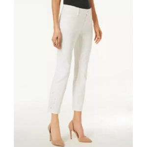 NYDJ Alina White Ankle Jeans 18 White Lift Tuck